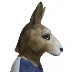 Walibi Kangaroo Maske - Känguru Maske