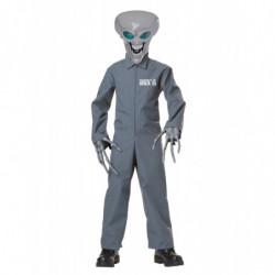Eigentum von Area 51 Kinder Alien Kostüm