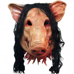 SAW Pig Maske mit dem zugenähtem maul 