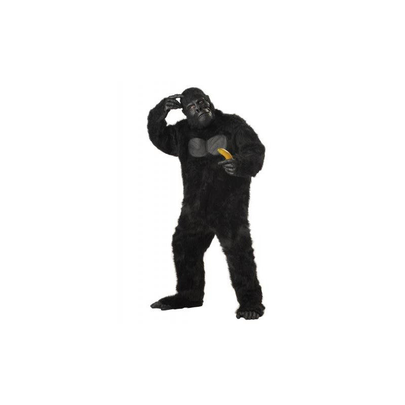 Gorilla  Affenkostüm Schwarz 