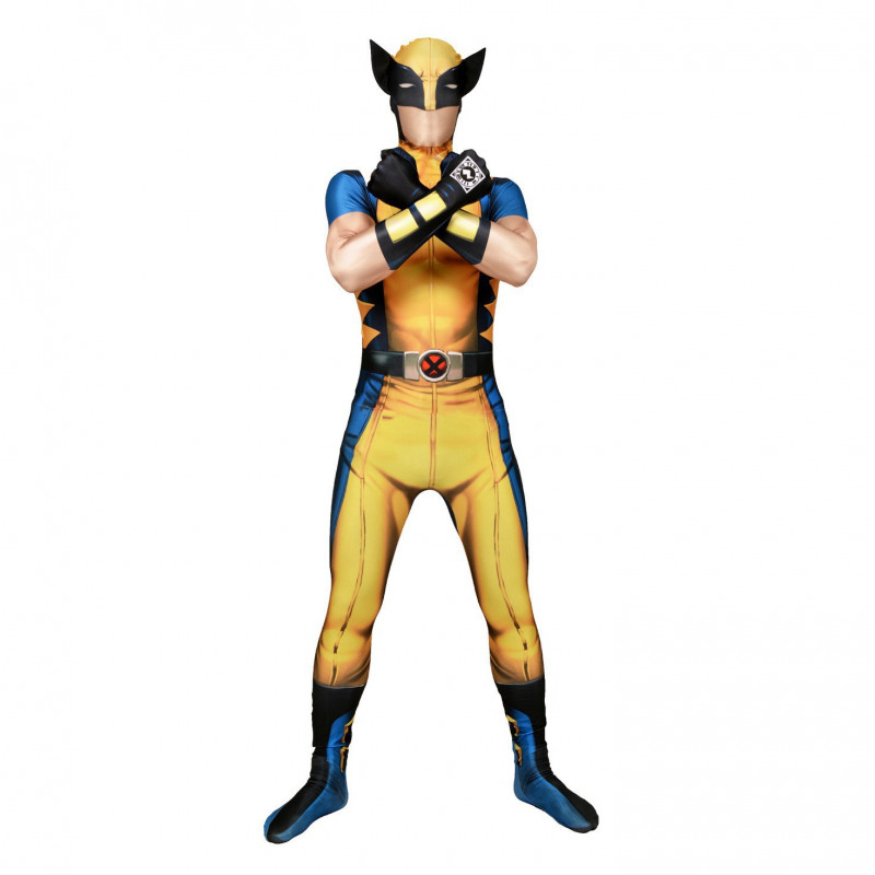 Wolverine Morphsuit Superhelden Kostüm