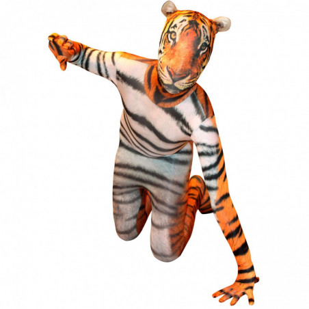 Tiger Morphsuit Ganzkörperanzug Erwachsenen