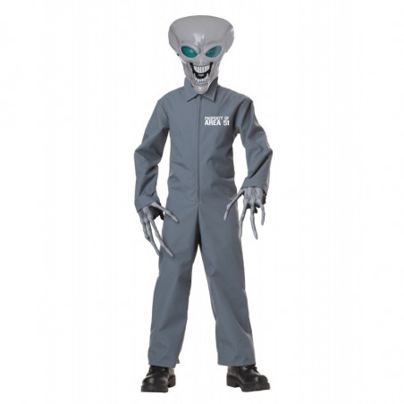 Eigentum von Area 51 Kinder Alien Kostüm
