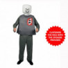 Mr. Block Zombie Lego Figur Kostüm 