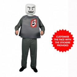 Mr. Block Zombie Lego Figur Kostüm 