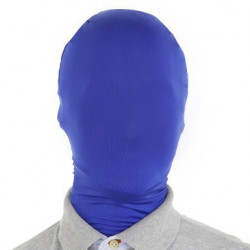 morph Maske  Blau - Morphsuit Maske