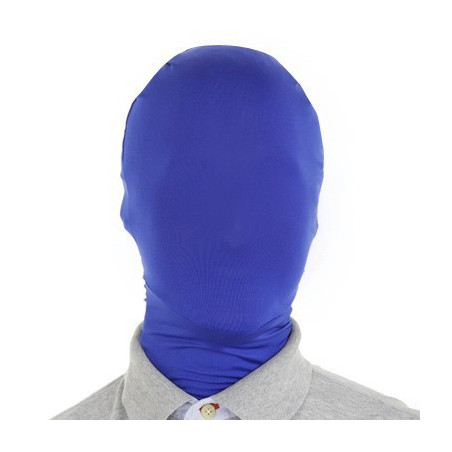 morph Maske  Blau - Morphsuit Maske