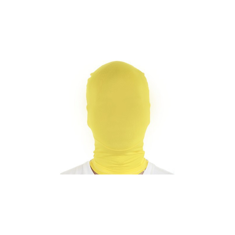 morph Maske Gelb - Morphsuit Maske