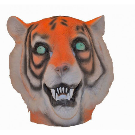 Tiger Maske aus Latex