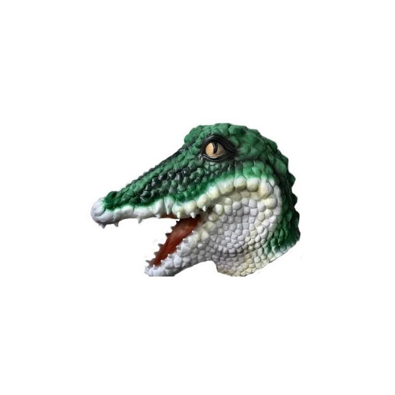 Krokodilmaske  Lacoste aus Latex