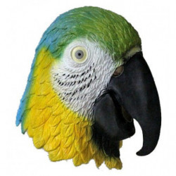 Papagei Faschingsmaske Gelbbrustara
