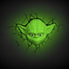 3D Star Wars Yoda Wandleuchte