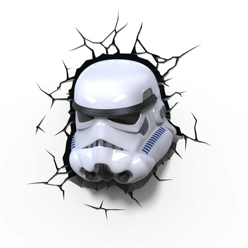 3D Star Wars Stormtrooper Wandleuchte