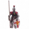 Mittelalterliche Ritter magnetische Figuren