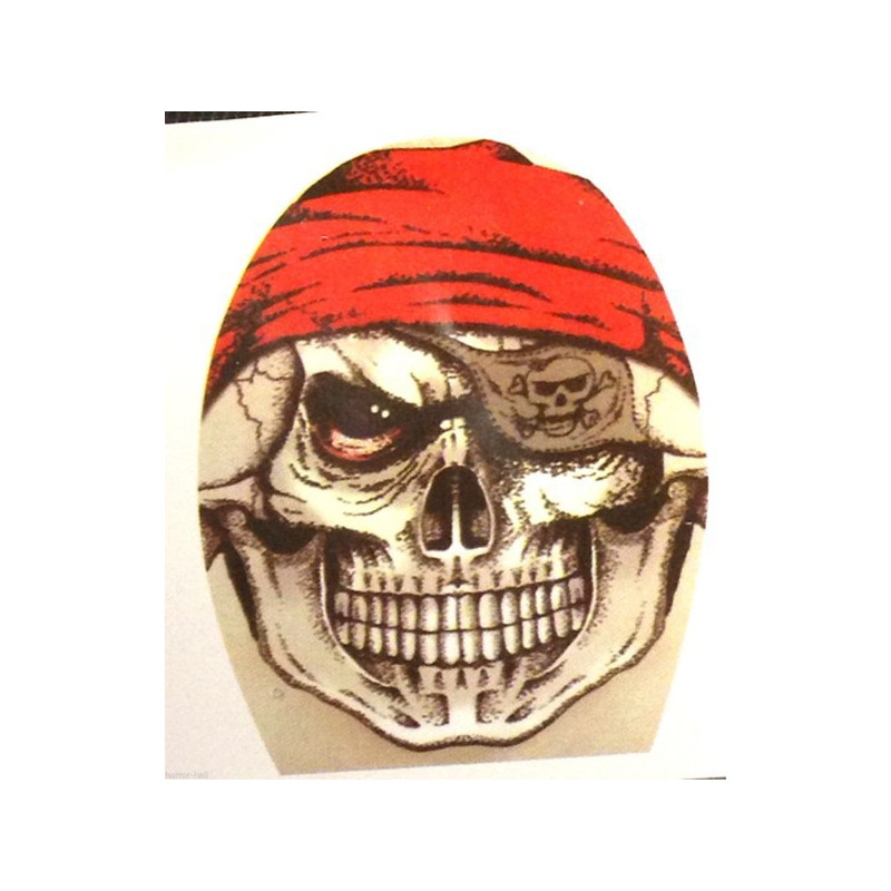 Horror Morph Maske - Morphsuit Maske Pirat