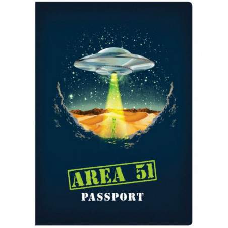 Area 51 Reisepass Notizbuch Reiseführer