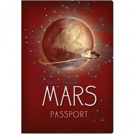 Mars Reisepass Passport Notizbuch Reiseführer