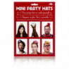 Mini Party Hüte zum Selber basteln