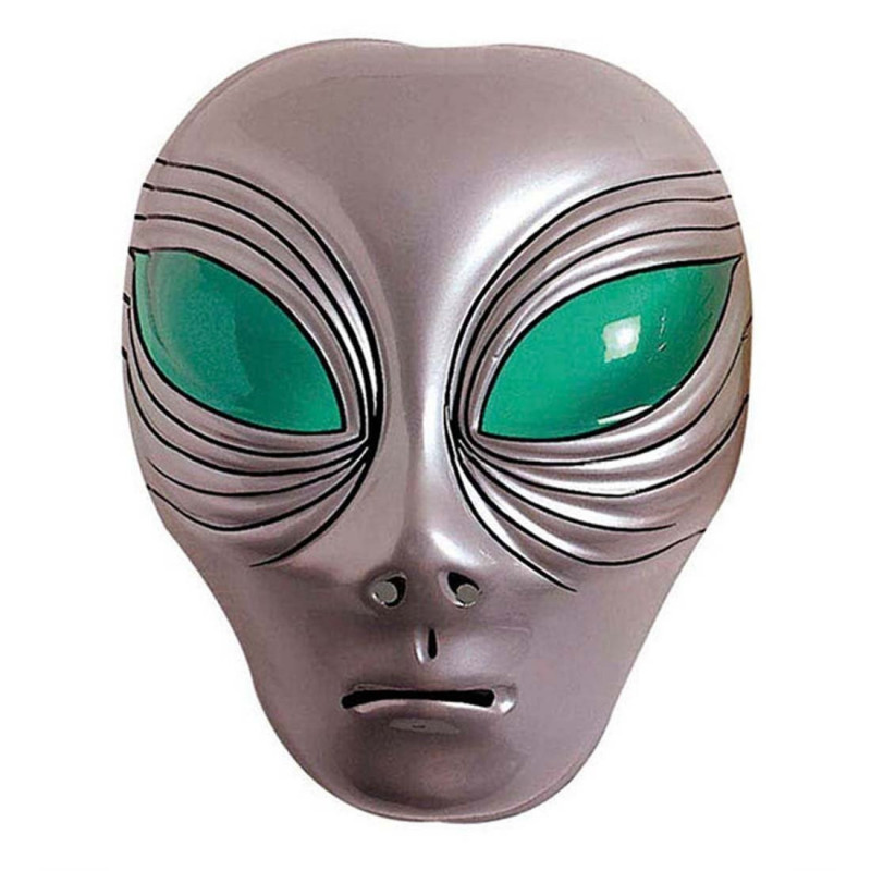 Alien Maske aus Kunststoff