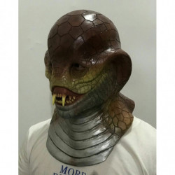 Reptilien Maske Alien Eidechsenmann 
