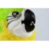 Grüner Papagei Maske mit beweglichem schnabel