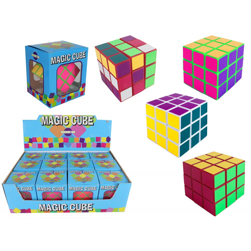 Magic Cube Zauberwürfel Neon