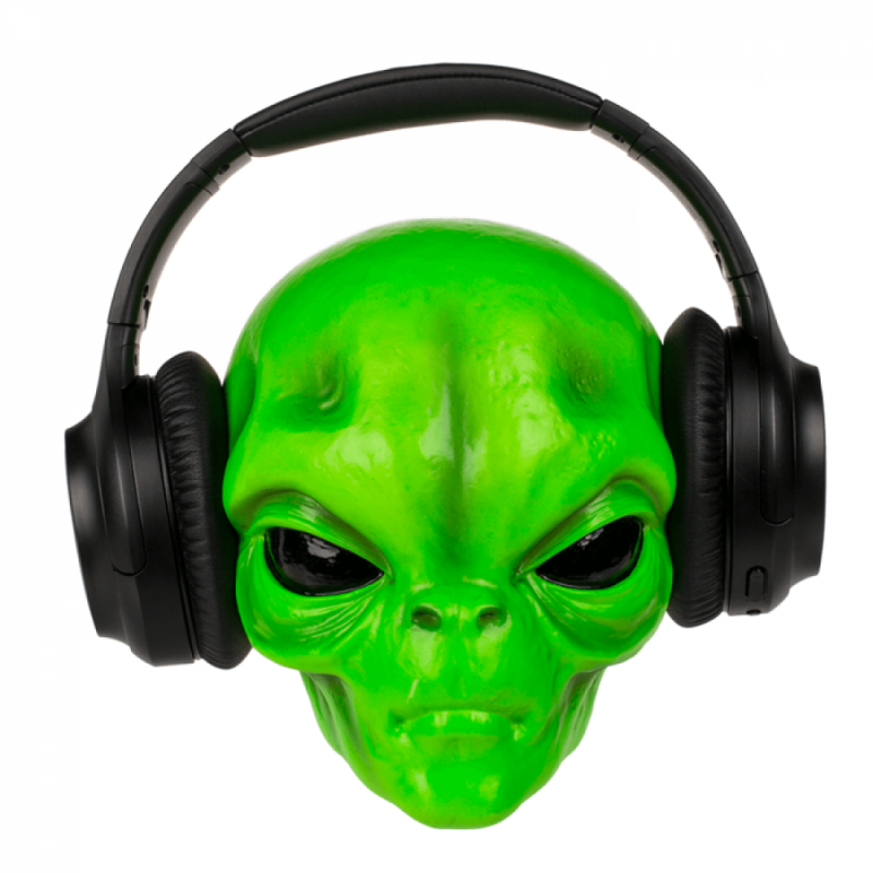 Alien Kopf Kopfhörerständer