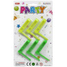 6 x Party Ratsche auf Karte