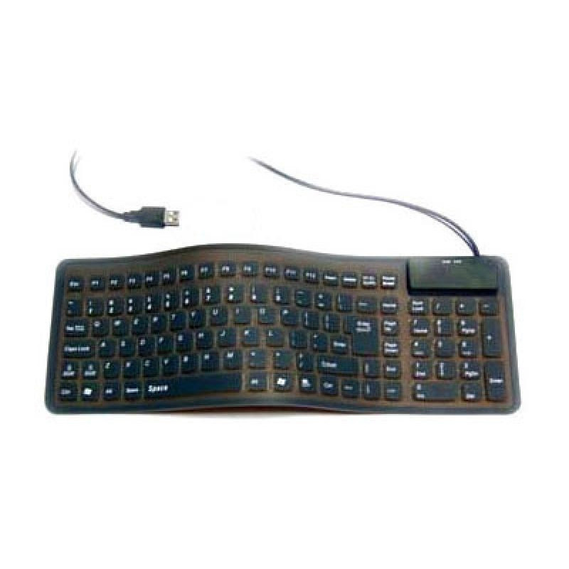 Flexible SilikonTastatur Keyboard mit 109 Tasten