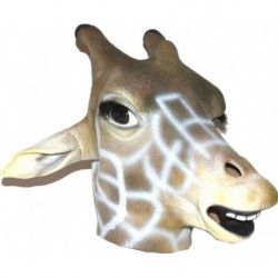Giraffe Tiermaske aus Latex