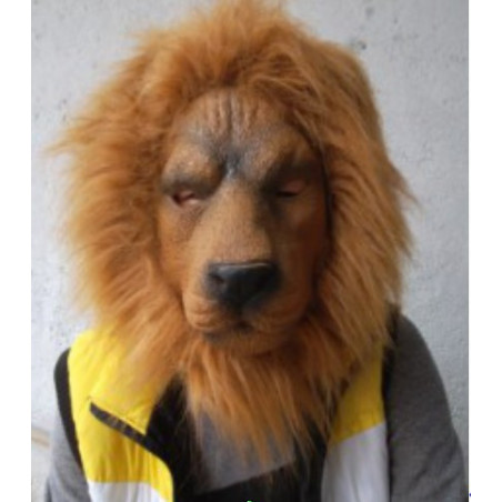 Löwenmaske aus Latex 