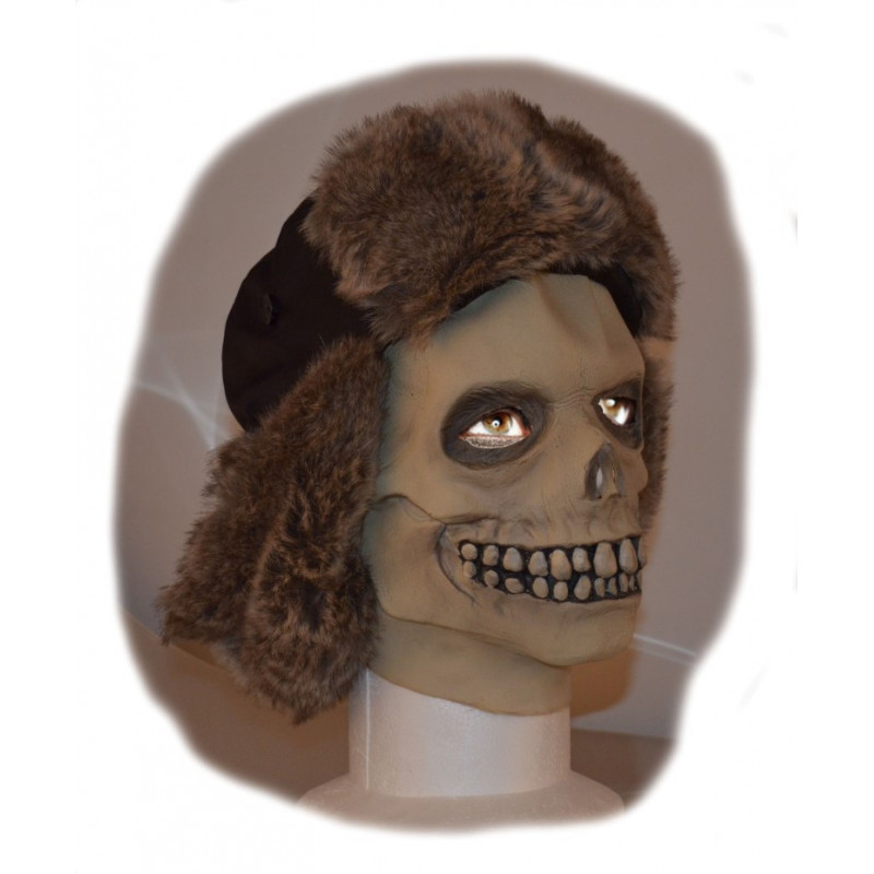 Totenkopf Maske aus Latex Deluxe
