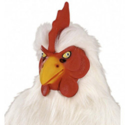 Maske Huhn - Hahn - Hühnchen Verkleidung