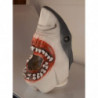 Hai Maske aus Latex Jaws